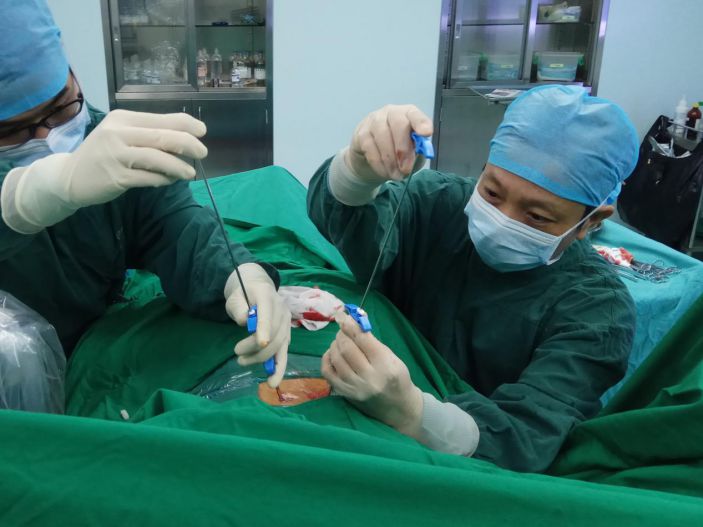 90餘歲老村書腰椎壓縮性骨折，在康美醫院重新站立起來